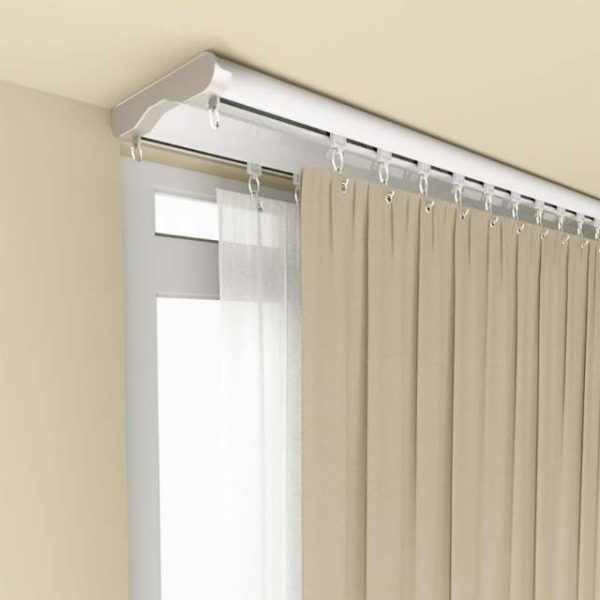 Double Ceiling Curtain Track Systems
