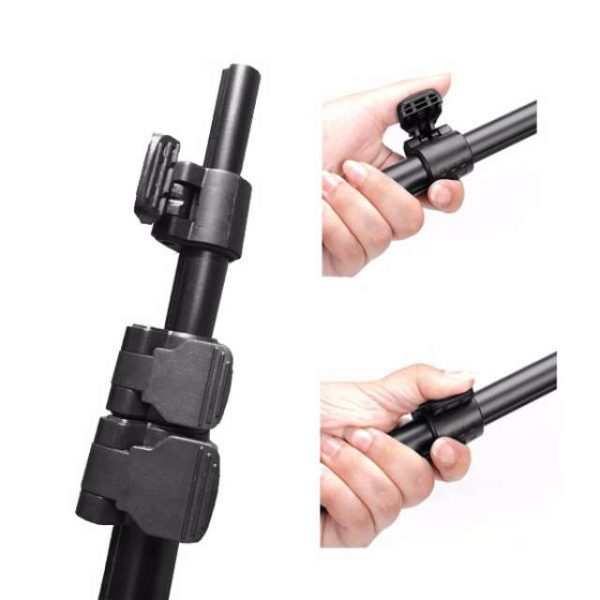 Flip Lock Aluminum Telescopic Pole 50 ft