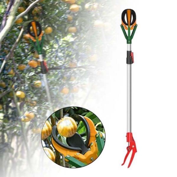 Fruit Picking Extension Pole With Claw Head