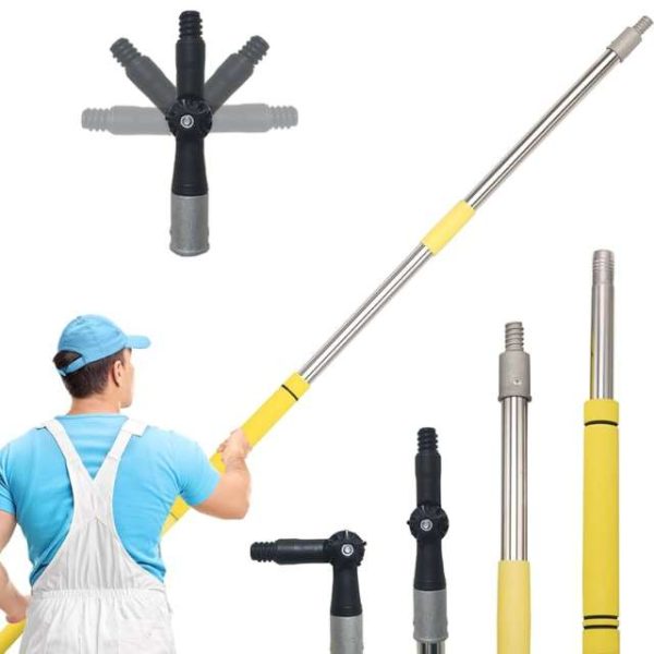 Heavy Duty Extension Pole For Painting & Drywall Tool Handles