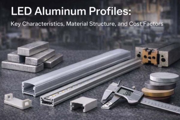 LED Aluminum Profiles_ Key Characteristics, Material Structure, and Cost Factors