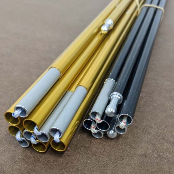 Shock-Corded Tent Poles Aluminum