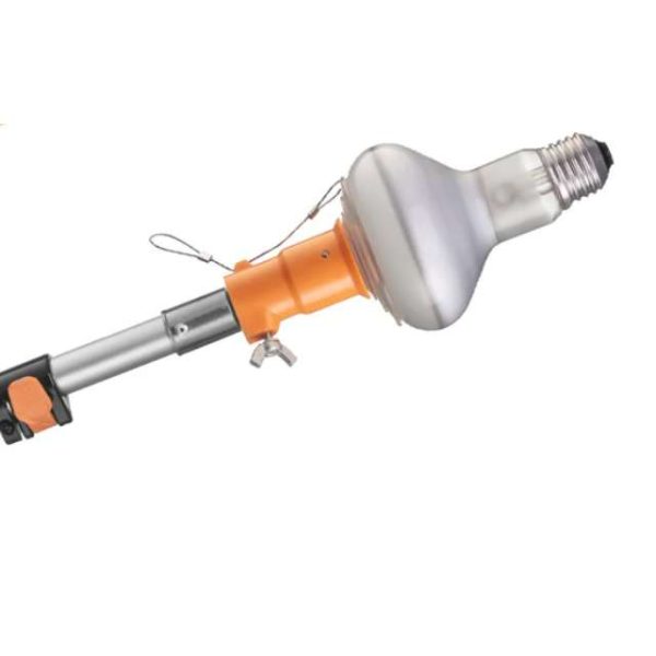 Suction-Cup Light Bulb Extension Pole