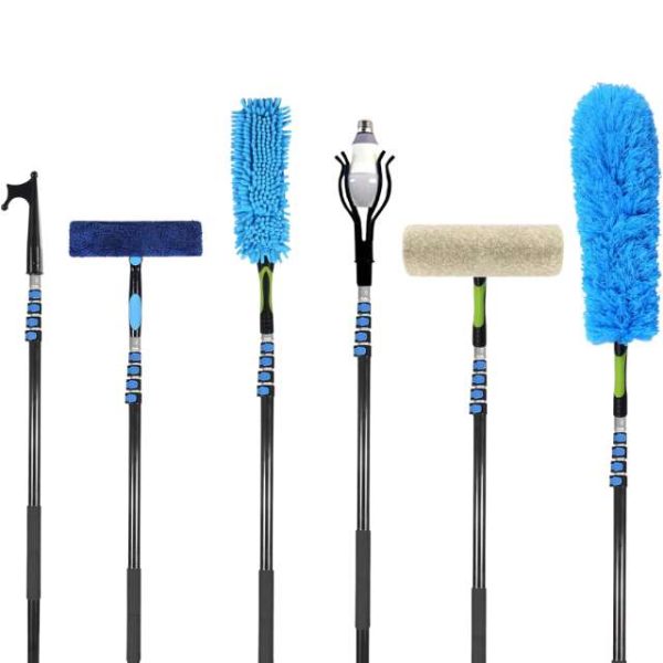 Universal Thread Aluminum Telescopic Pole 50 ft