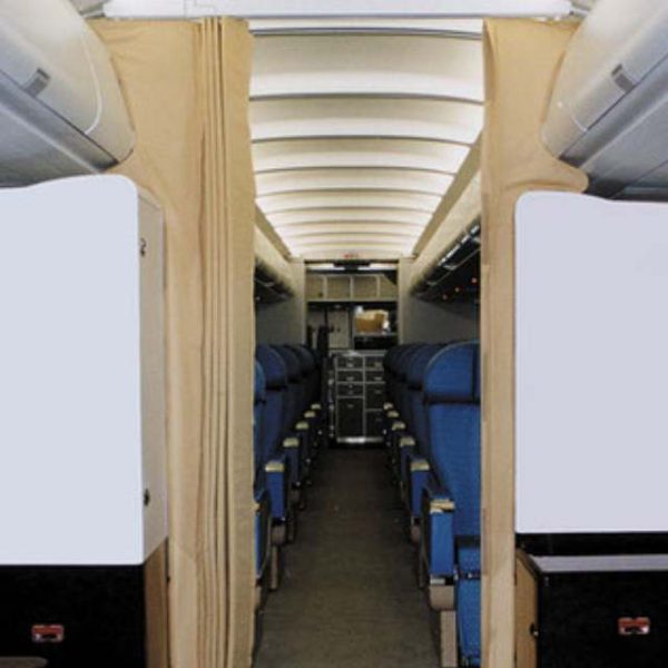 aircraft curtain track