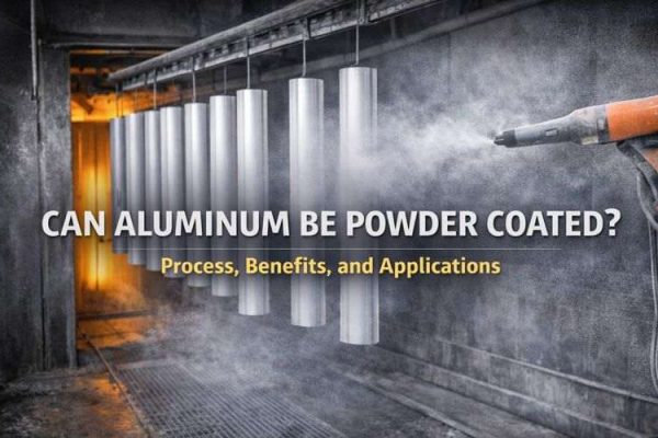 can aluminum be powder coated process