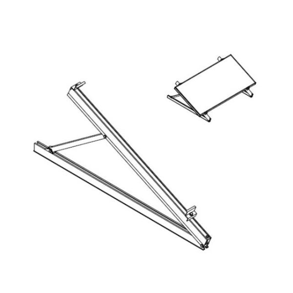 free standing solar panel frames